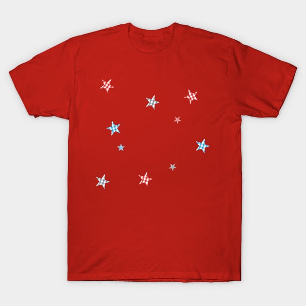 Patchwork Stars T-Shirt by madmonkey